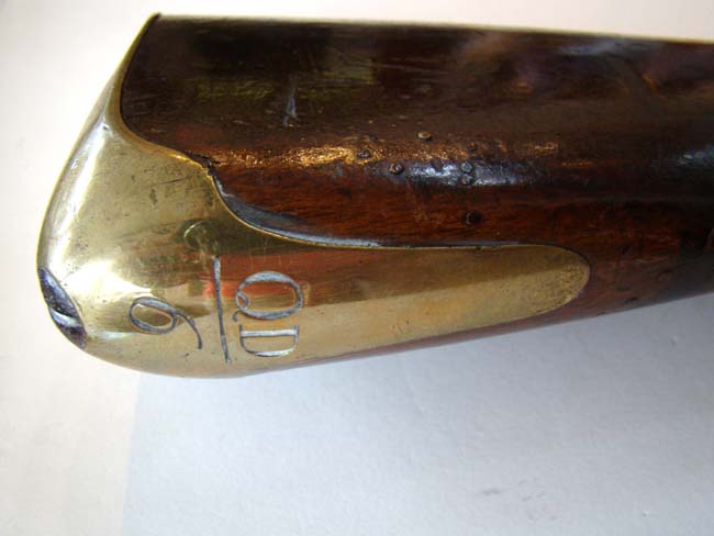 An Historically Important Flintlock Naval blunderbuss circa 1796-1802 used onboard HMS ELEPHANT, Vice-Admiral Nelson's flagship during the Battle of Copenhagen in 1801. — image 4